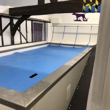 Installing the power supply for a dog groomers hydrotherapy pool