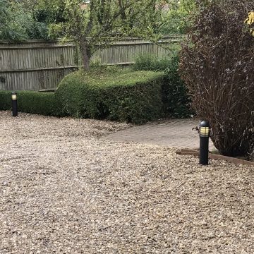 Garden Bollard Lighting in Shenley Lodge Milton Keynes