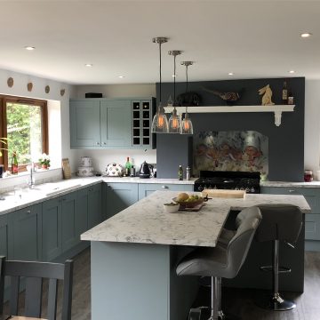 Kitchen Lighting and Electrics in Old Farm Park