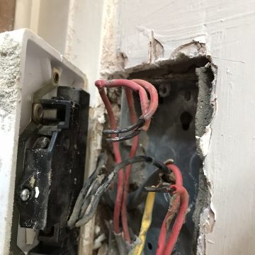 Loose wires causing over heating